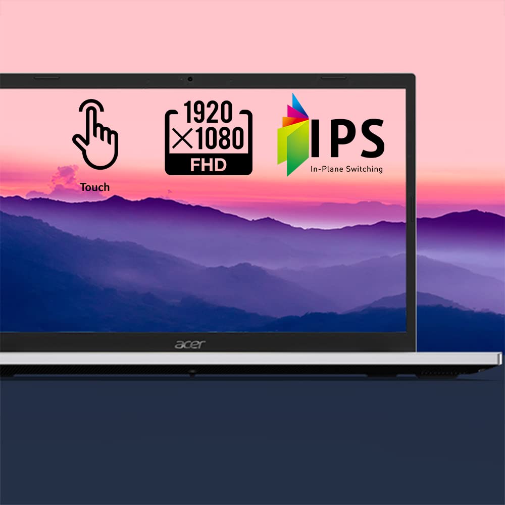 acer Aspire 3 A315-24PT-R0UX Slim Laptop, 15.6" Full HD IPS Touch Display, AMD Ryzen 5 7520U Quad-Core Processor, AMD Radeon Graphics, 16GB LPDDR5, 512GB NVMe SSD, Wi-Fi 6, Windows 11 Home - Image 3