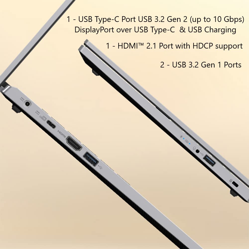 acer Aspire 3 A315-24PT-R0UX Slim Laptop, 15.6" Full HD IPS Touch Display, AMD Ryzen 5 7520U Quad-Core Processor, AMD Radeon Graphics, 16GB LPDDR5, 512GB NVMe SSD, Wi-Fi 6, Windows 11 Home - Image 5