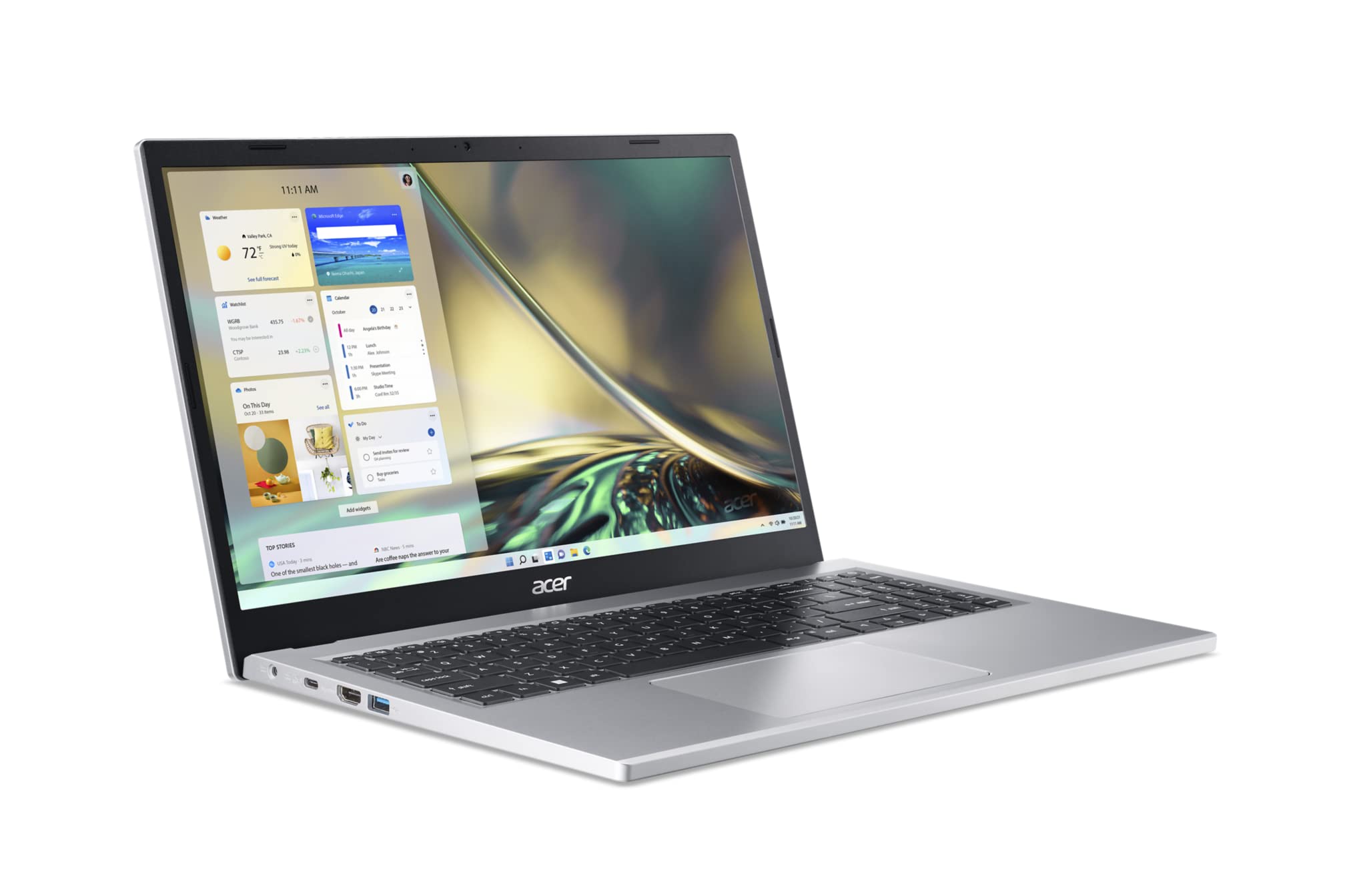 acer Aspire 3 A315-24PT-R0UX Slim Laptop, 15.6" Full HD IPS Touch Display, AMD Ryzen 5 7520U Quad-Core Processor, AMD Radeon Graphics, 16GB LPDDR5, 512GB NVMe SSD, Wi-Fi 6, Windows 11 Home - Image 7
