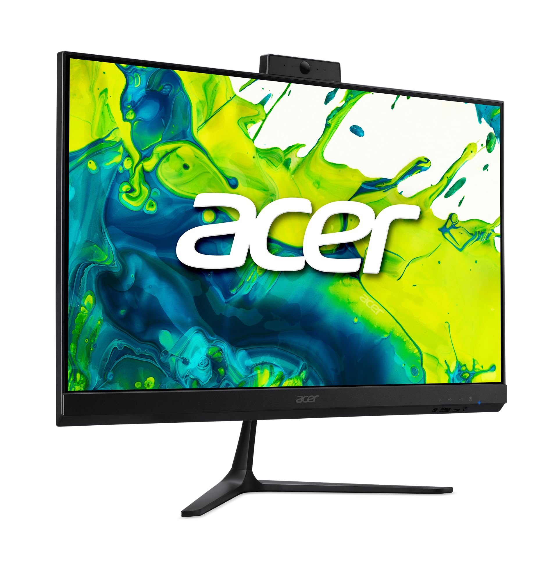 acer Aspire C24 AIO Desktop | 23.8" Full HD IPS 120Hz Display | AMD Ryzen 5 7430U Hexa-Core Processor | AMD Radeon Graphics | 8 GB DDR4 | 512GB PCIe SSD | Wi-Fi 6 | USB Keyboard & Mouse | C24-2G-UR13 - Image 7