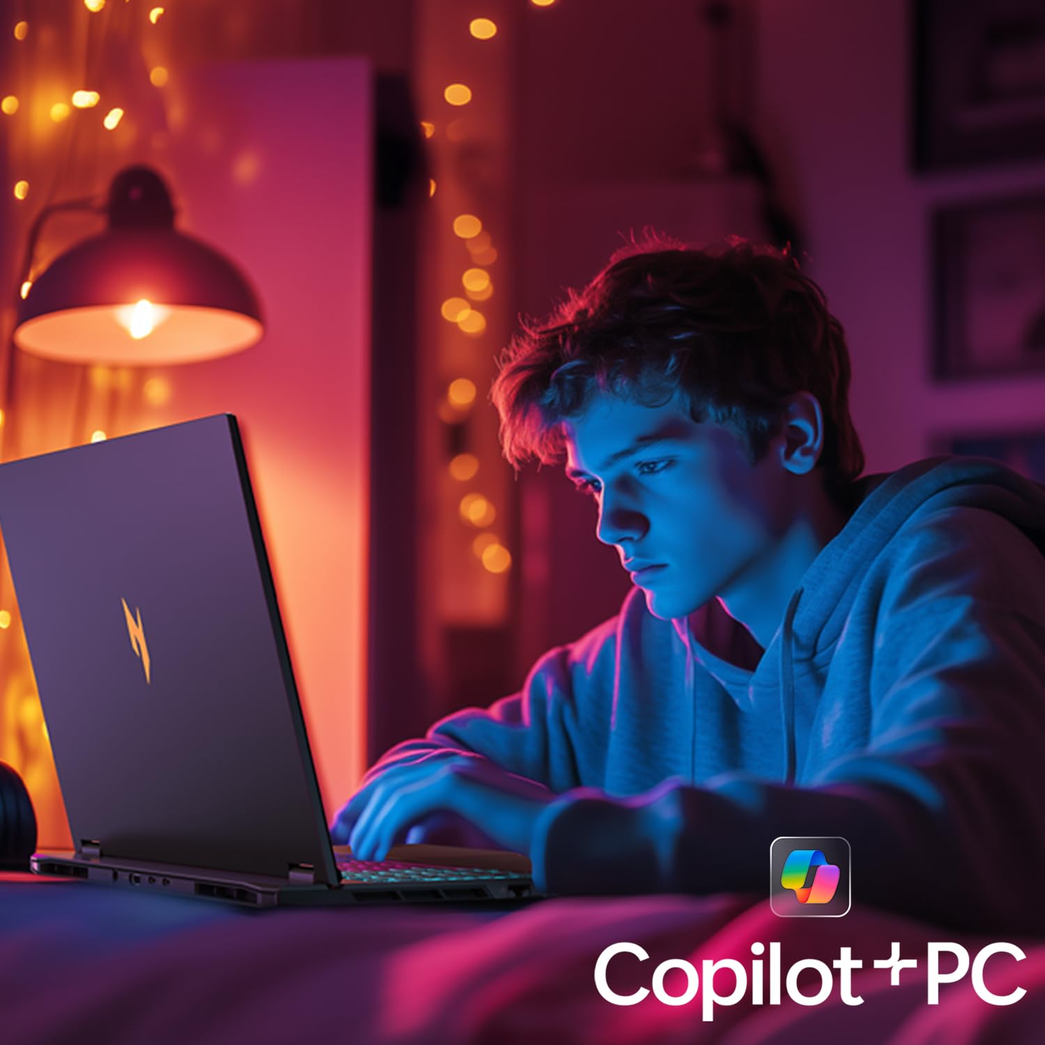 acer Nitro V 16S AI Copilot+ PC Gaming Laptop | AMD Ryzen AI 7 350 Processor | NVIDIA GeForce RTX 5060 Laptop GPU | 16" WUXGA IPS 180Hz Display | 16GB DDR5 | 1TB Gen 4 SSD | Wi-Fi 6E | ANV16S-61-R9TR - Image 6