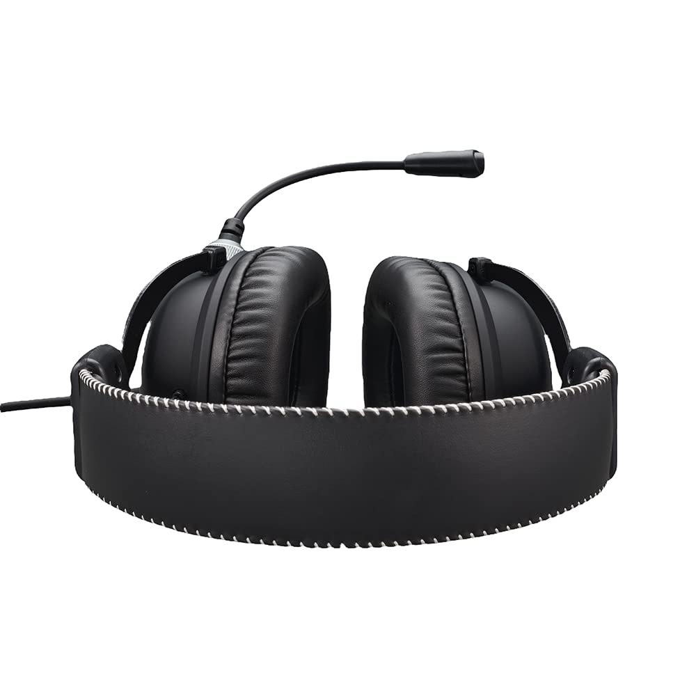 Acer Nitro Gaming Headset II: 50mm Drivers | Retractable Omni-Directional Noise-Canceling Microphone with On-Cable Controls | Over-Ear Design with RGB Lights, (Pack of 1) - Image 6