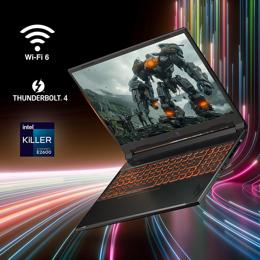 acer Nitro V Gaming Laptop | Intel Core 7 Processor 240H | NVIDIA GeForce RTX 5050 Laptop GPU | 16" WUXGA IPS 180Hz Display | 16GB DDR5 | 1TB Gen 4 SSD | Wi-Fi 6 | Backlit KB | ANV16-72-73EW - Image 8