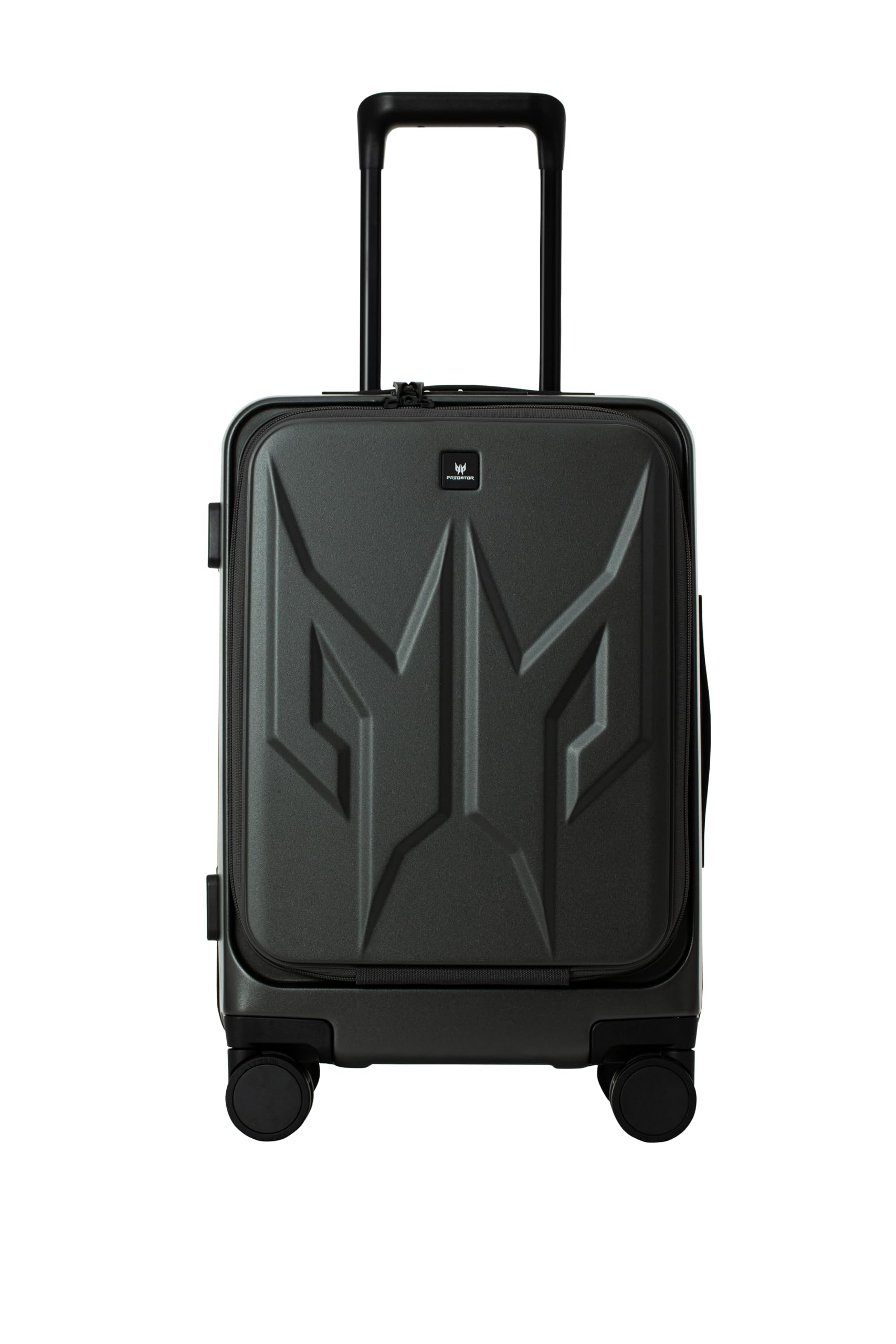 Acer Predator Street-Style Carry-on 20-Inch Carry-On Luggage Laptop Bag | Silent Dual-Row Wheels | Front-Opening Design | Laptop and Tablet Compartment | TSA Approved Lock | Matte Gray - Image 4